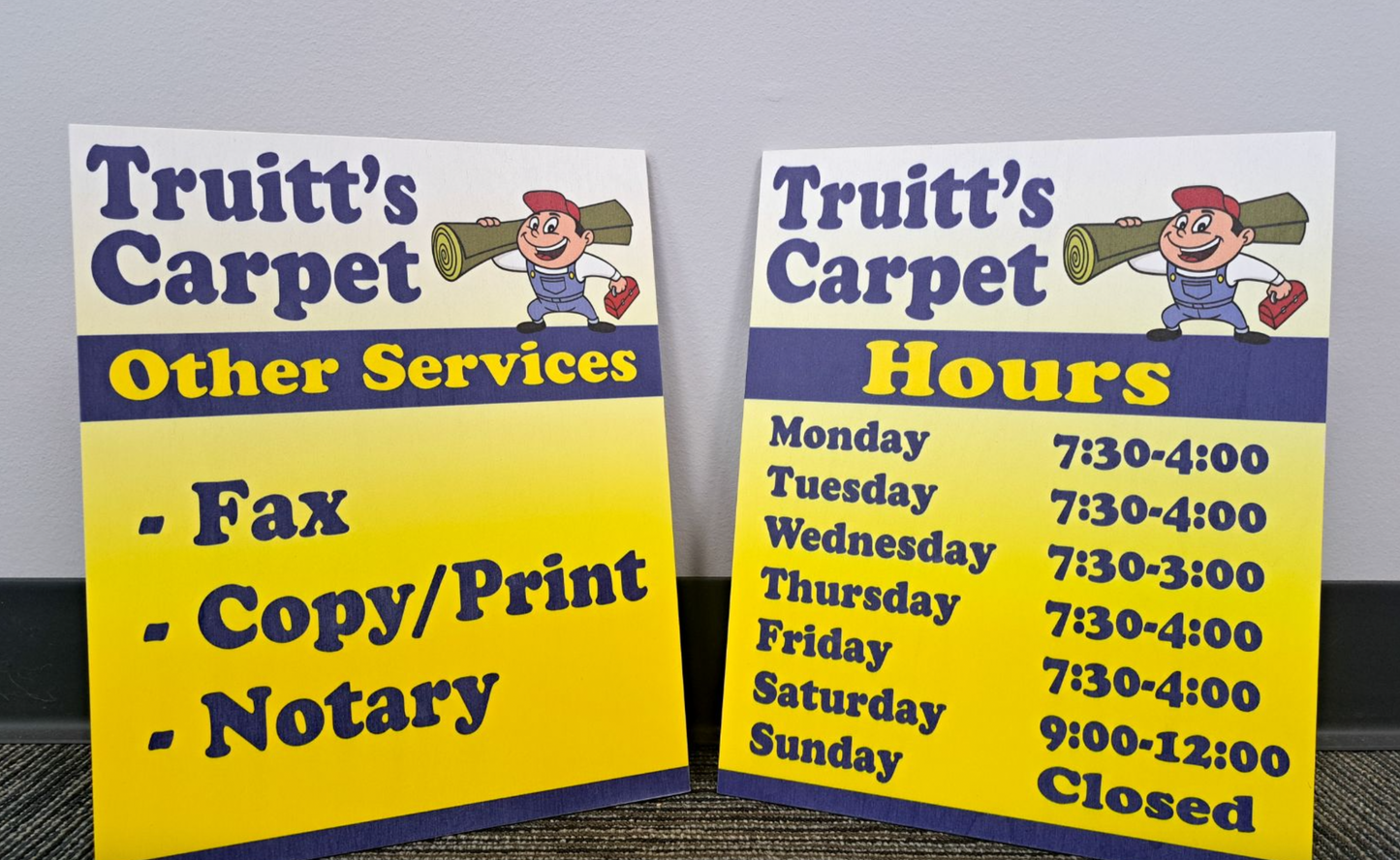 Interior & Office Signs