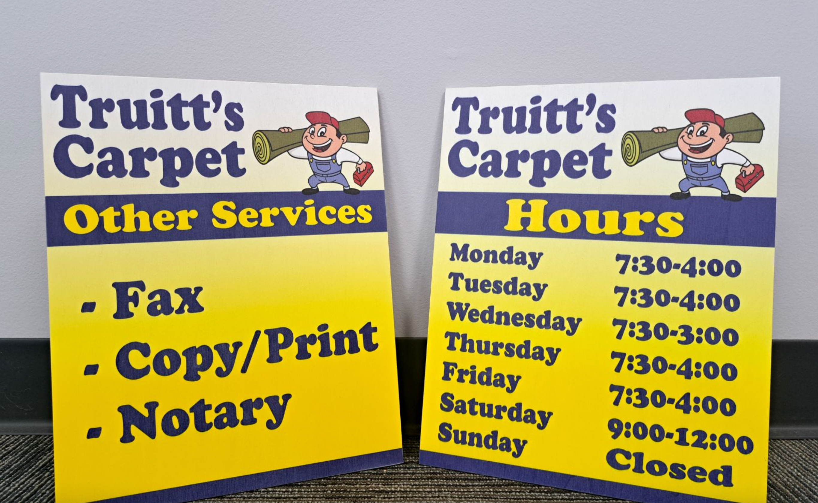 Interior & Office Signs