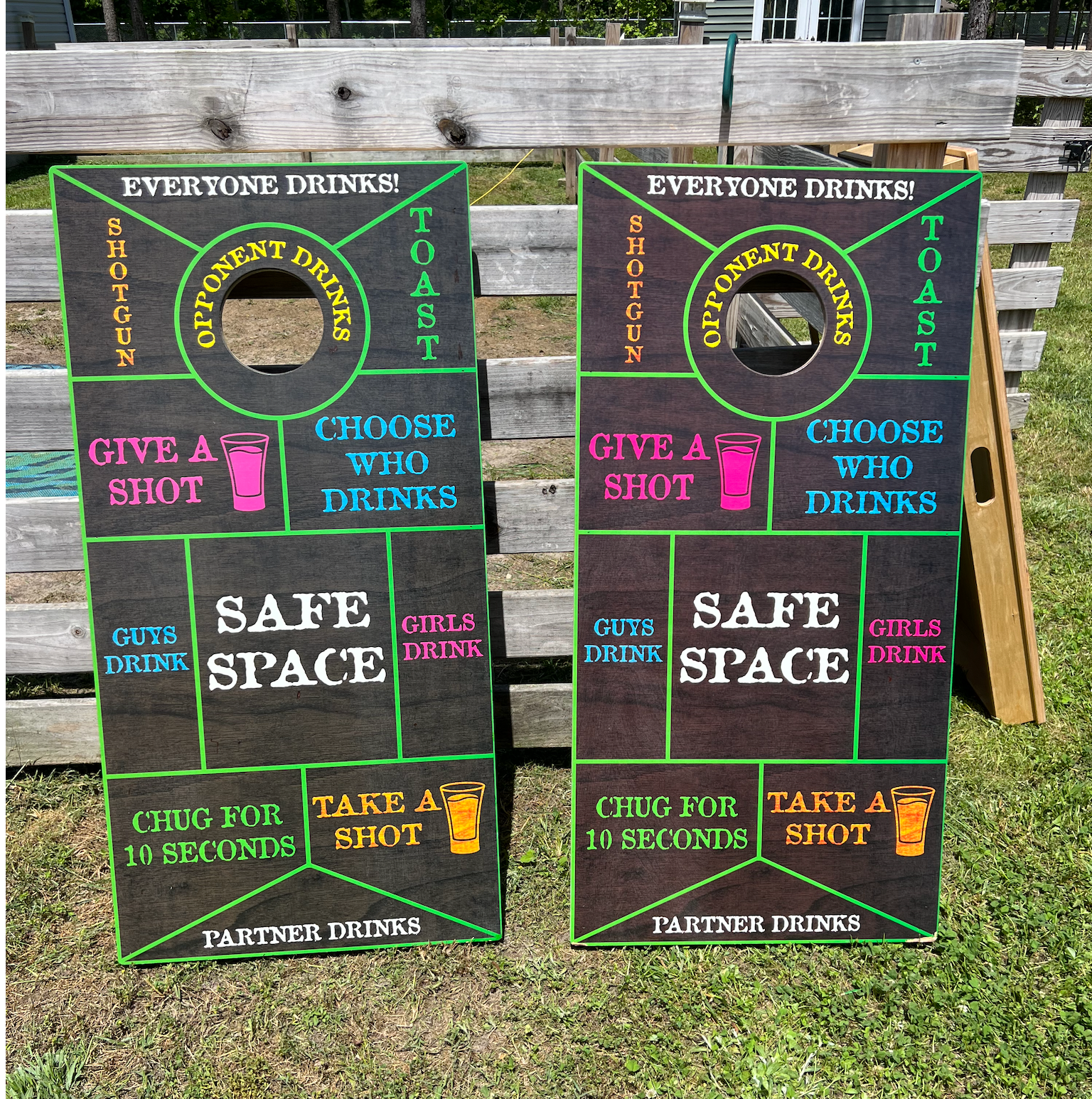 Cornhole Boards, Regulation
