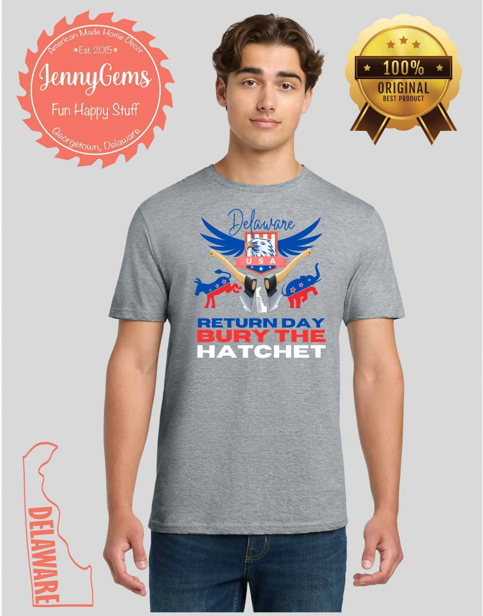 Tshirts, Hats.