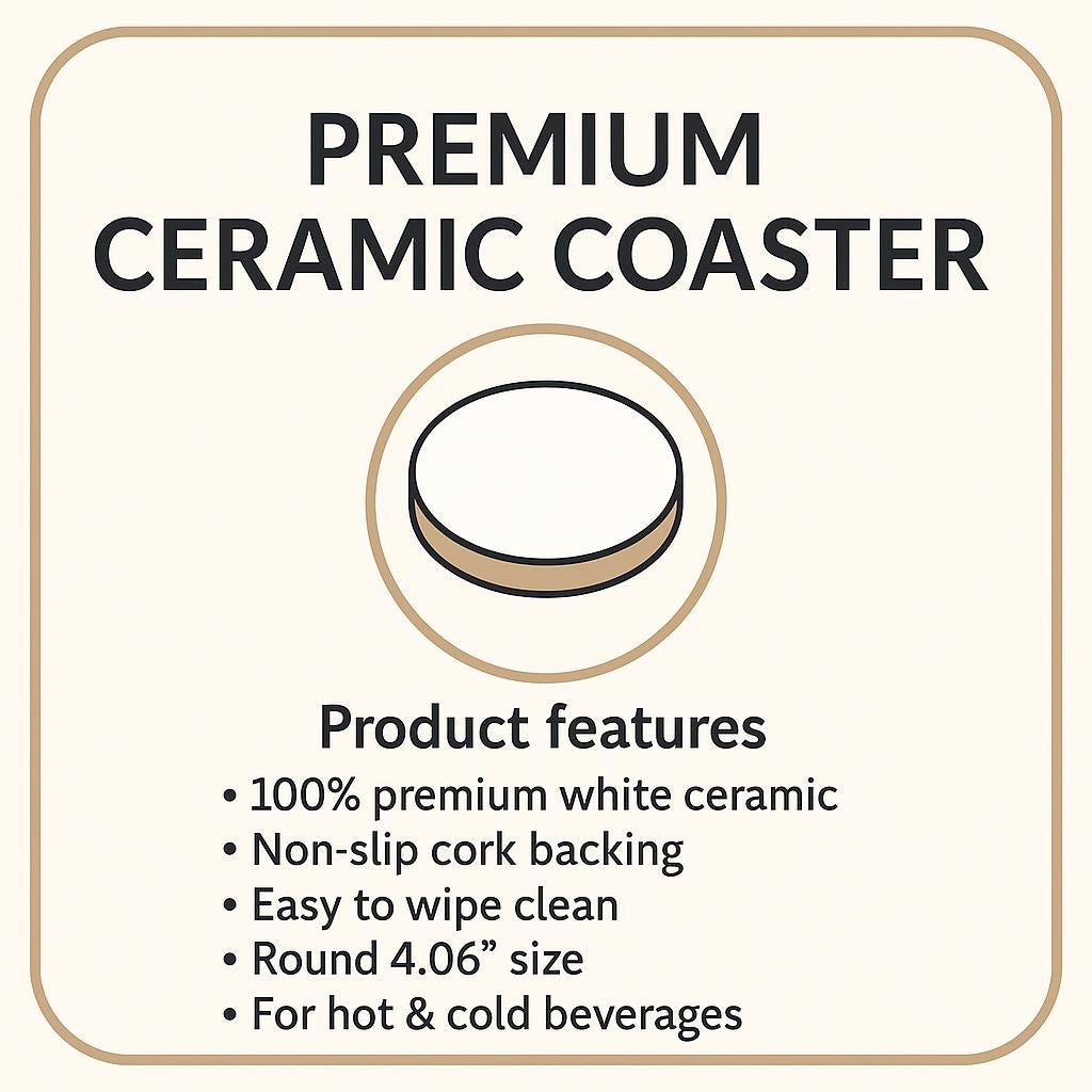 Bethany Beach Delaware Coaster, Ceramic, Delaware Beaches